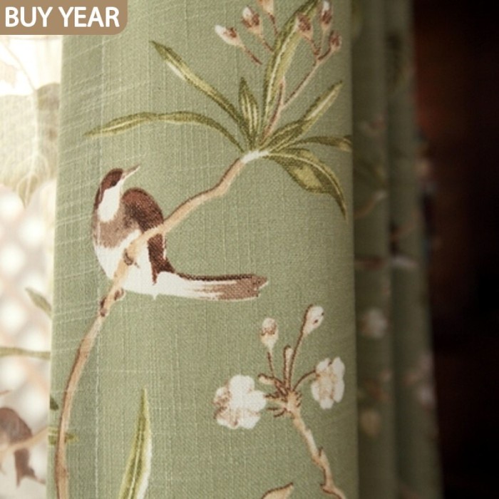 

Rural Curtains For Living Room Dining Bedroom American Kamjay