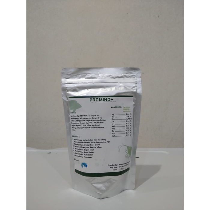 TERBARU Asam Amino Esensial Lengkap Untuk Ikan dan Udang - PROMINO+ 500gr