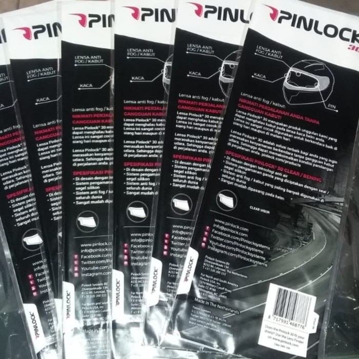 Pinlock 30 Nhk Original Anti Fog