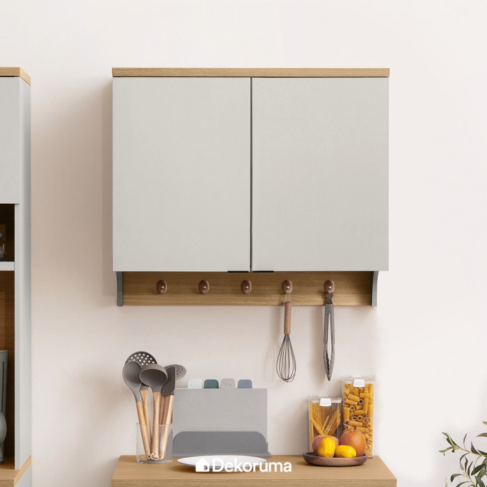 Dekoruma KIYA Kabinet Dapur Gantung / Kitchen Cabinet 80 cm