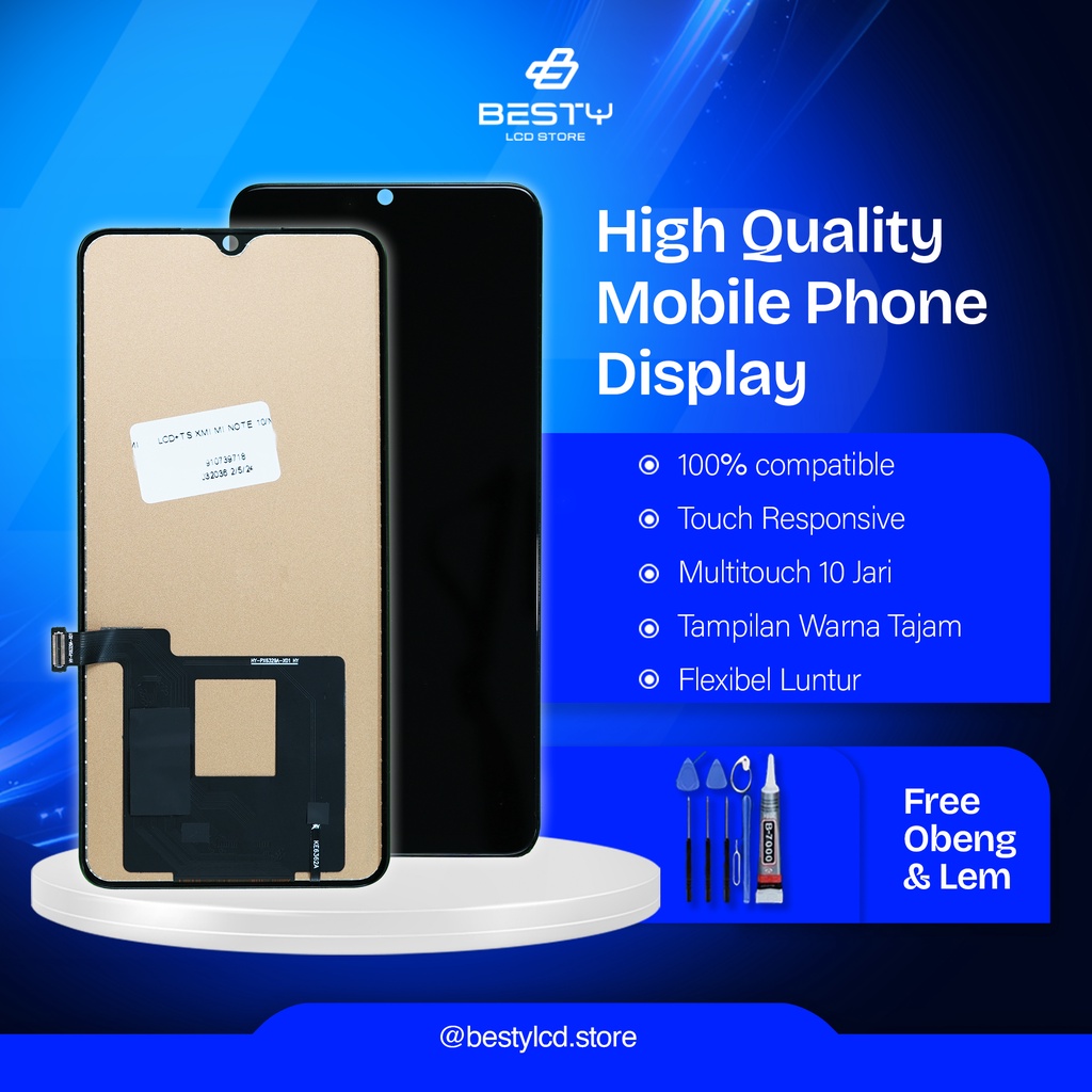 Lcd Xiaomi Mi Note 10 / Mi Note 10 Pro / Mi Note 10 Lite / CC9 Pro Full Set