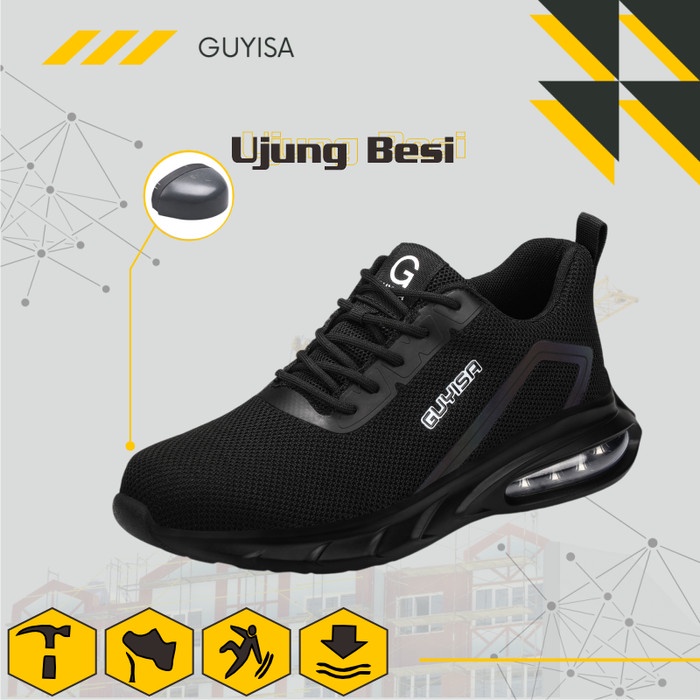 Safety Shoes Sneakers Sport New Guyisa Light