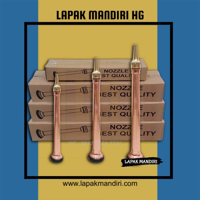 Nozzle Pemadam Kebakaran I Jet Nozzle Hydrant I Nozzle Tembaga