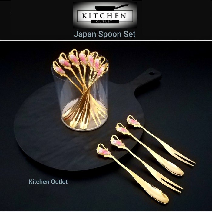 TERBARU Sendok Teh Gold Spoon Sendok Antik Sendok Emas