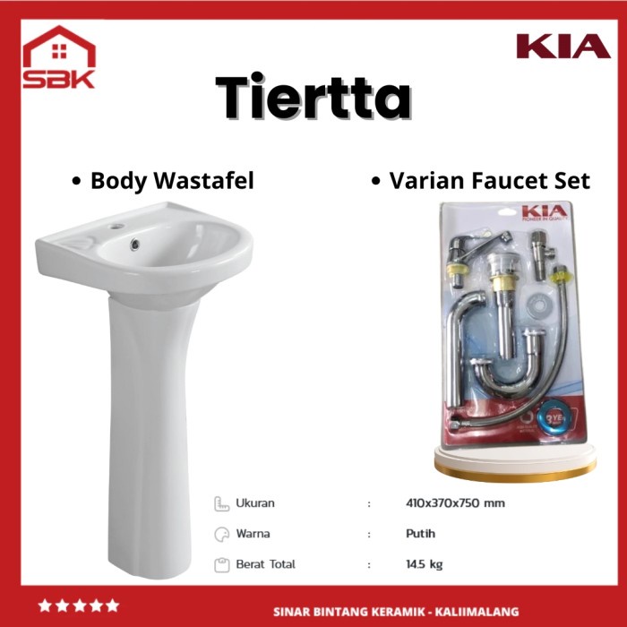 Washtafel Wastafel Murah Wastafel Berdiri Tiertta KIA