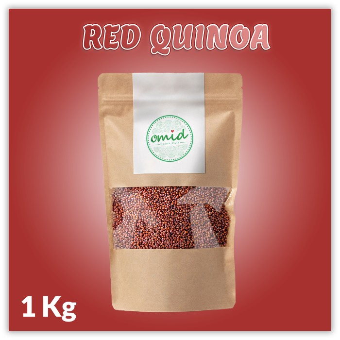 

Organic Red Quinoa Seeds (Biji Quinoa Merah Organik) 1kg