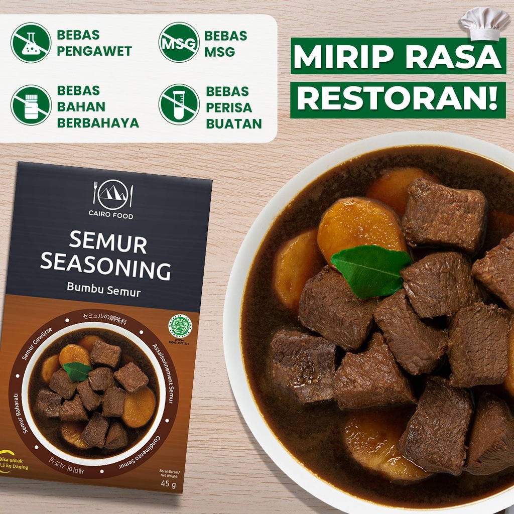

Bumbu Semur Premium Untuk Profesional - Cairo Food