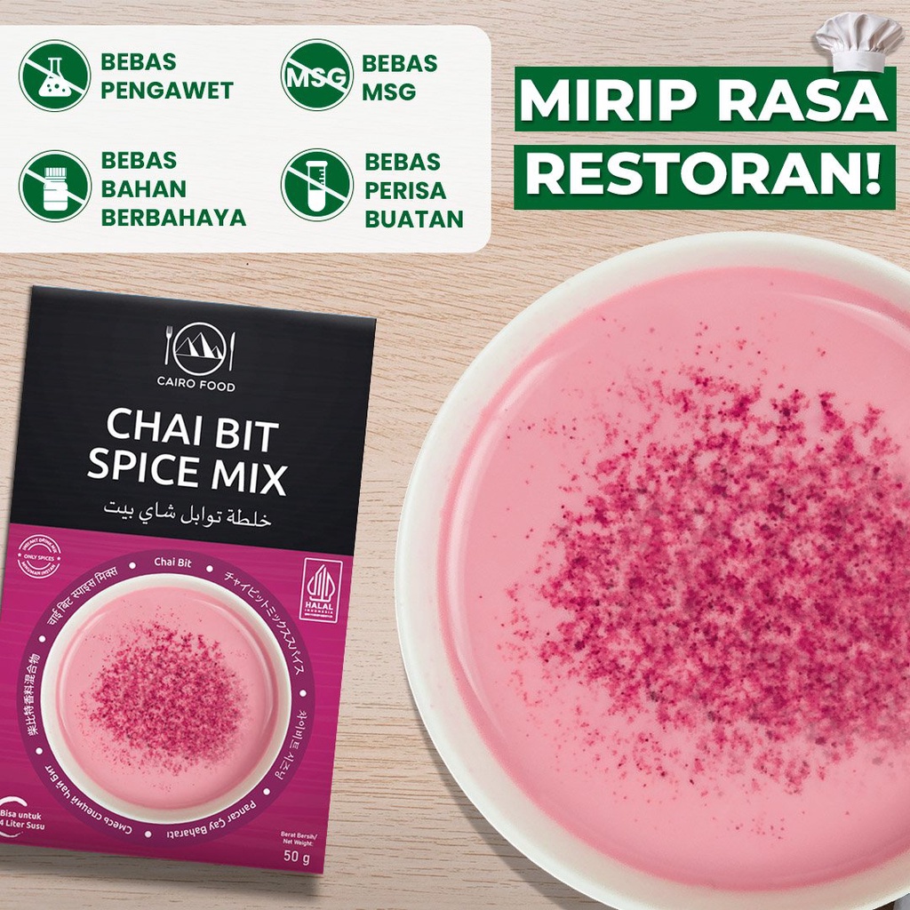 

Bubuk Chai Bit Premium Untuk Profesional - Cairo Food