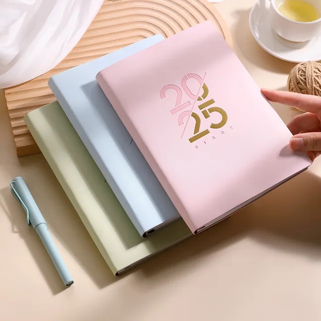 

Buku Agenda Planner 2025 Daily Weekly Monthly Planner Agenda Book Buku Tulis Catatan Notebook Agenda