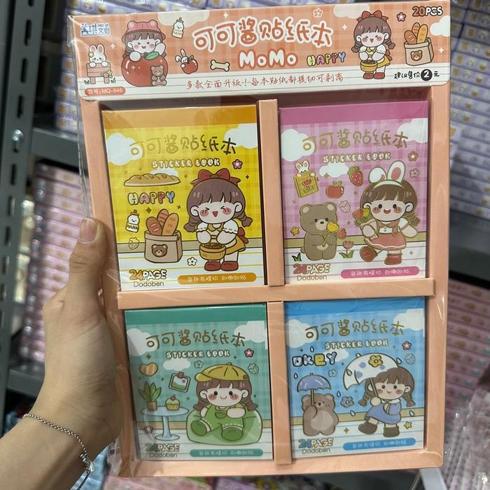 

Paket Usaha Stiker Buku 1Box Isi 20Pcs Buku