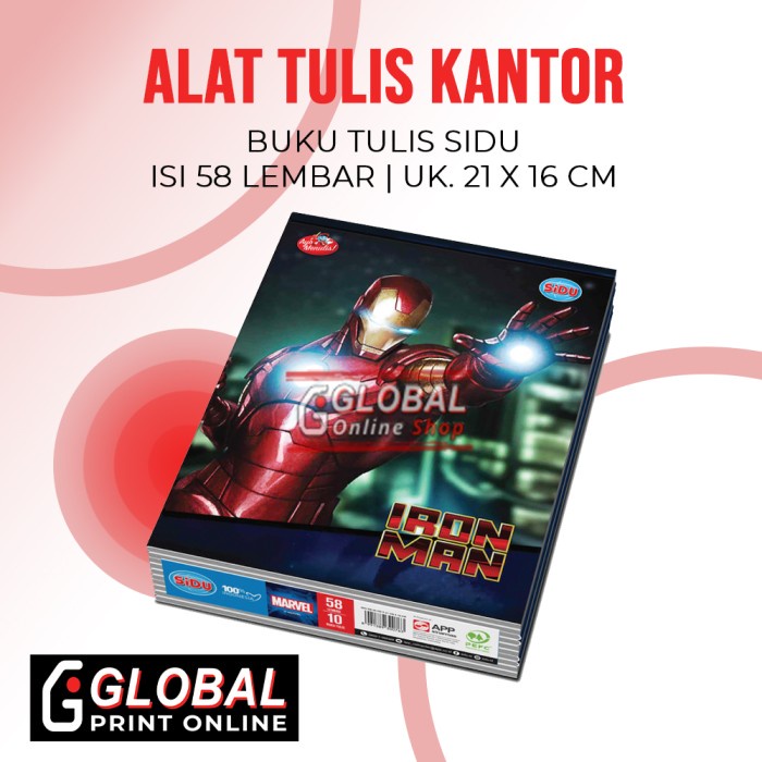

Buku Tulis Sidu 21Cm X 16Cm - 58 Halaman
