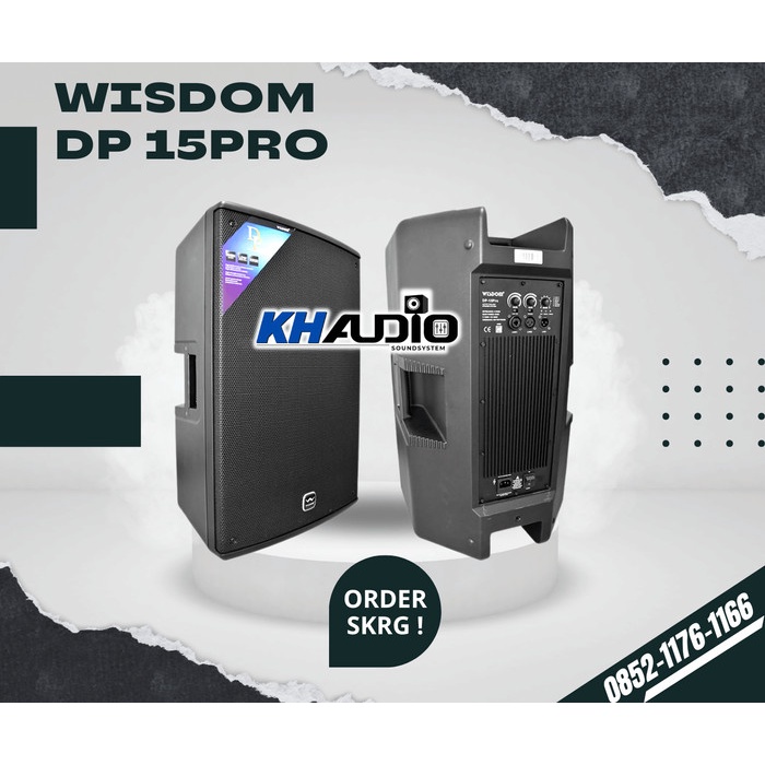 Sale Speaker Aktif 15 Inc Wisdom Dp-15Pro