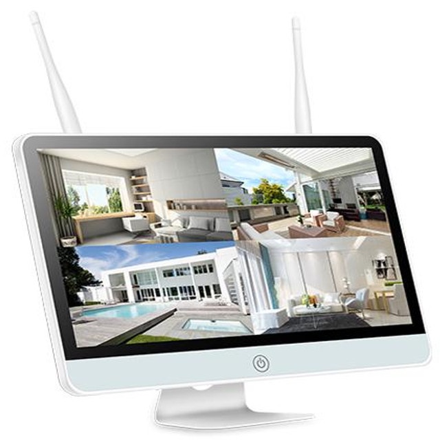 Nvr 8 Channel Monitor Wireless 15.6"
