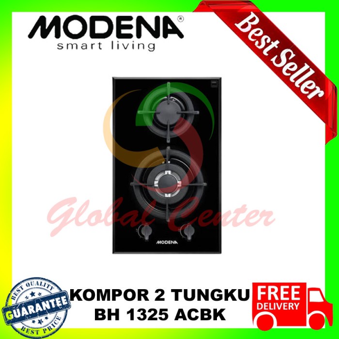 MODENA KOMPOR 2 TUNGKU BH 1325 ACBK - GARANSI