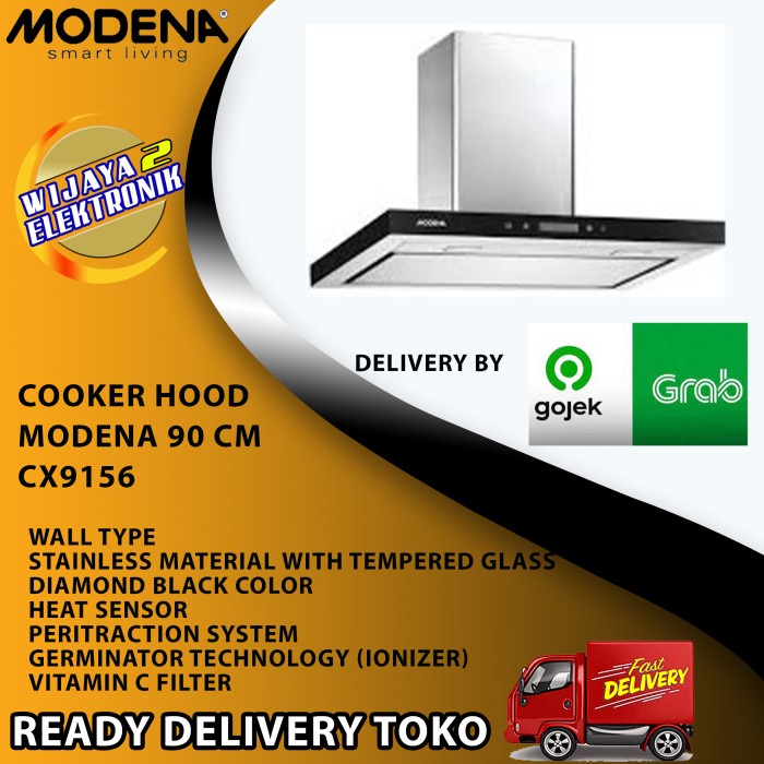 COOKER HOOD 90 CM MODENA CX9156 / EXHAUST MODENA CX9156