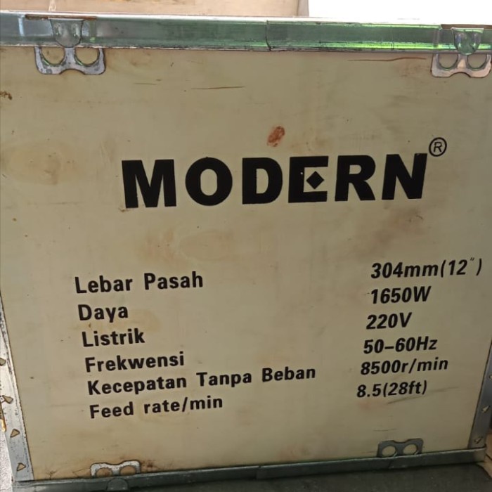MESIN PLANNER DUDUK M-304 MODERN/PORTABLE BENCH PLANER