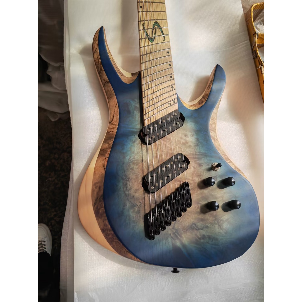 SINE Custom Made 8 String Fanned Electric Guitar