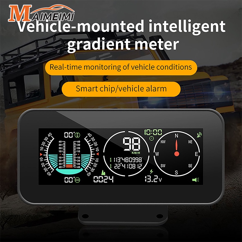 MDA M60 M50 4x4 Off Road GPS Smart Inclinometer Car Digital Display Tilt Pitch Angle inclinometro Au
