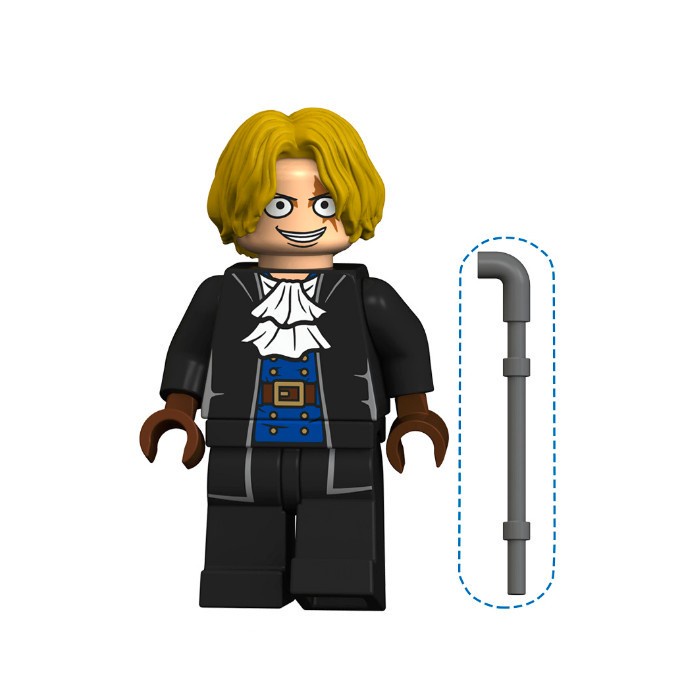 One Piece Sabo Revolutionary Army No 2 Pirate Action Mini Figure Minifig Brick