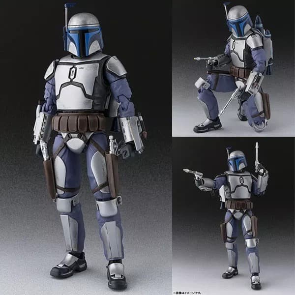 Star Wars Jango Fett Mandalorian Bounty Hunter SHF Figuarts Bandai