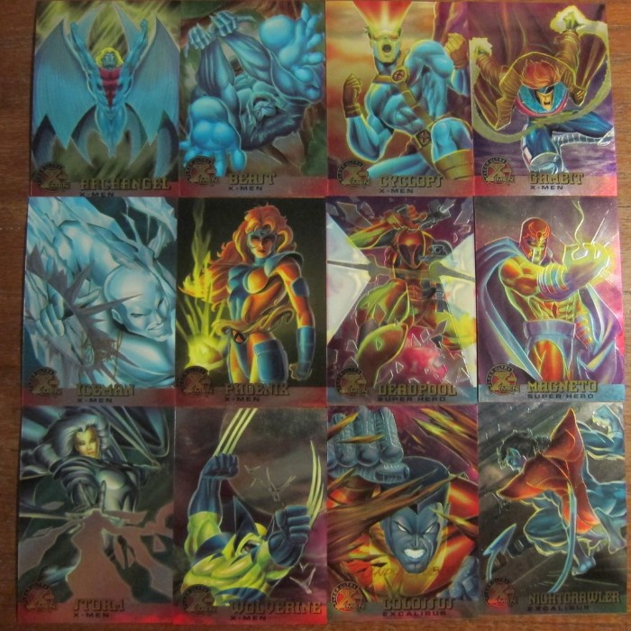 Kartu Marvel Fleer Ultra X-Men Hologram Card