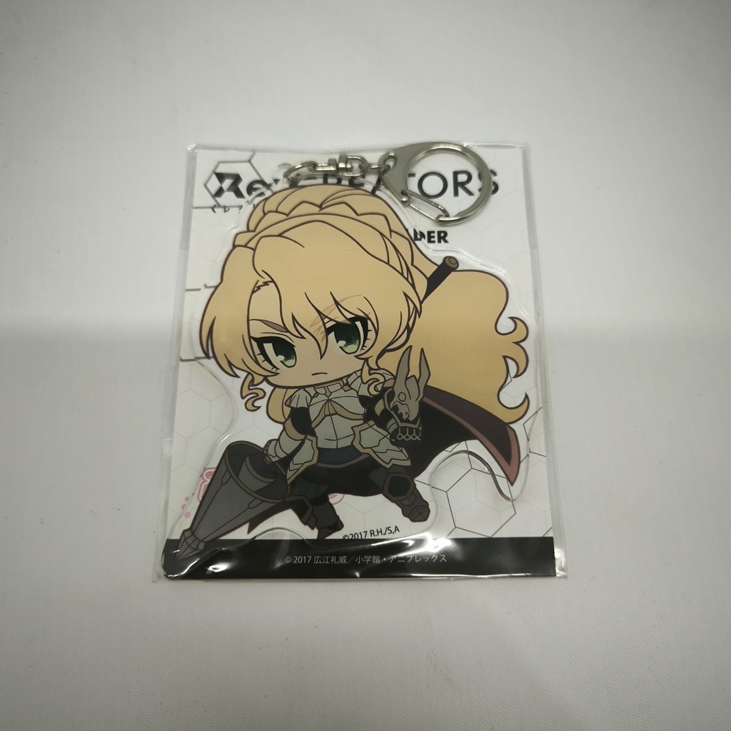 Big Acrylic Keychain Strap Deka Key Holder Re Creators Recreators Alicetaria February