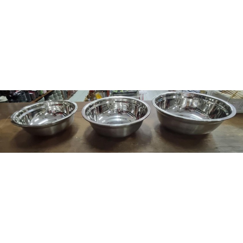 Promo Gila-Gilaan Bowl / Mixing Bowl / Baskom / Mangkok Besar Stainless Steel