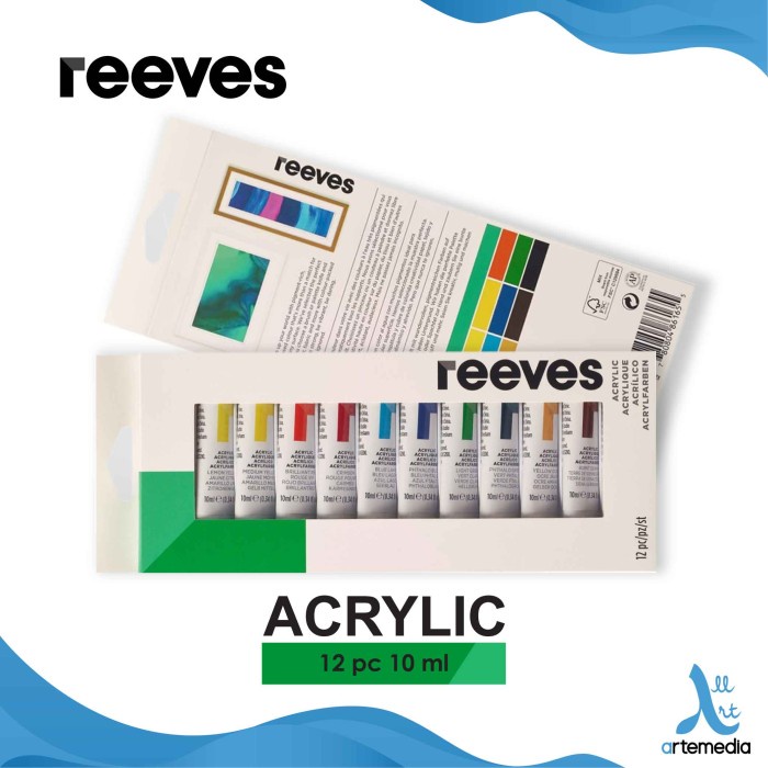 

Sale Reeves Acrylic Paint Tube Set Cat Akrilik
