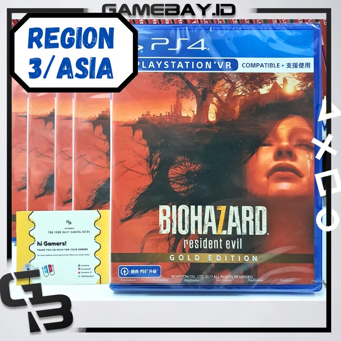 Ps4 Resident Evil VII Biohazard Gold / Re 7