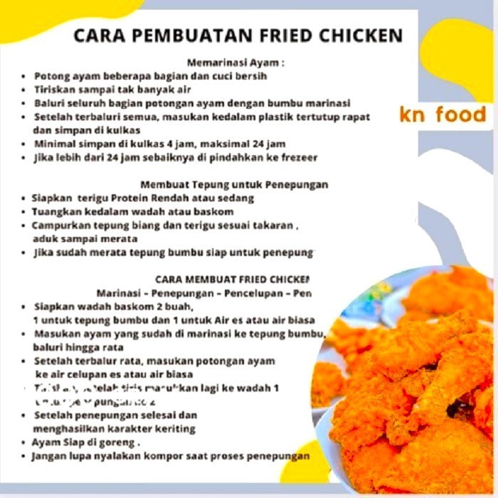 

TEPUNG BUMBU SPECIAL - BIANG TEPUNG FRIED CHICKEN