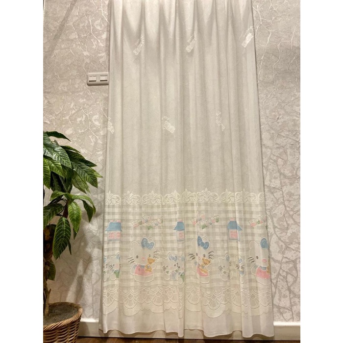 Vitrage Gordyn Vitrase Gorden Premium Bordir Hello Kitty Kamar Anak