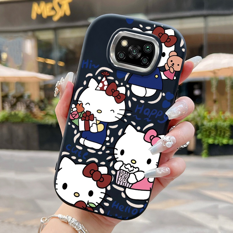 Casing Hp Untuk Xiaomi POCO X3 POCO X3 Pro POCO X3 GT POCO X3 NFC Case Casing HP Kesing Anime Softca