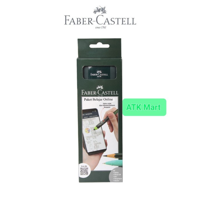 

FABER CASTELL PAKET ALAT TULIS BELAJAR ONLINE [ SET ]