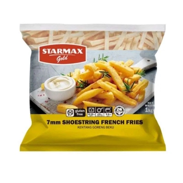

STARMAX GOLD FRENCH FRIES SHOESTRING 1 KG