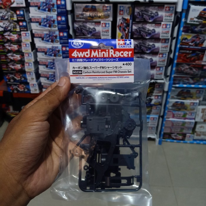 Flashshow tamiya 95239 carbon reinforced super FM sfm chassis set ( MIJ )