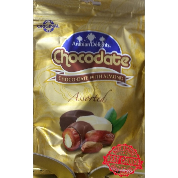 

Chocodate Coklat arab 90 gram Arabian delight product of UEA