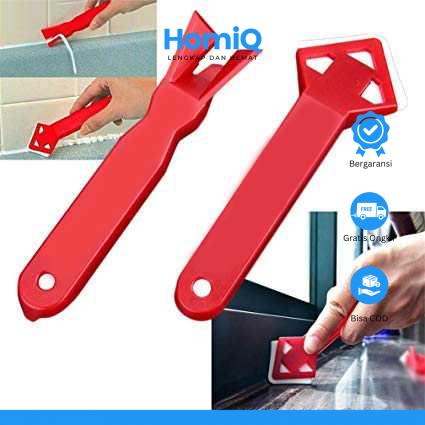 

HomiQ Balight 2 in 1 Alat Pembersih Perapi Lem Silikon Sealant Tool Scraper