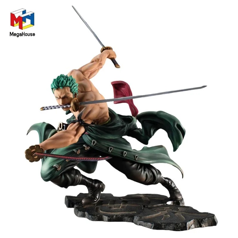 TAOCO Original Genuine MegaHouse POP MAX One Piece Roronoa Zoro Ver.Three Thousand Worlds Anime Figu