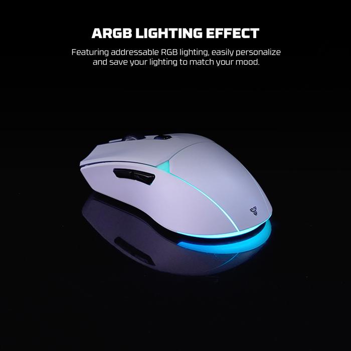 KODE A Fantech WG7V2 / WG7-V2 / WG-7V2 / WG7 V2 Wireless Gaming Mouse With RGB Gaming Optical Sensor