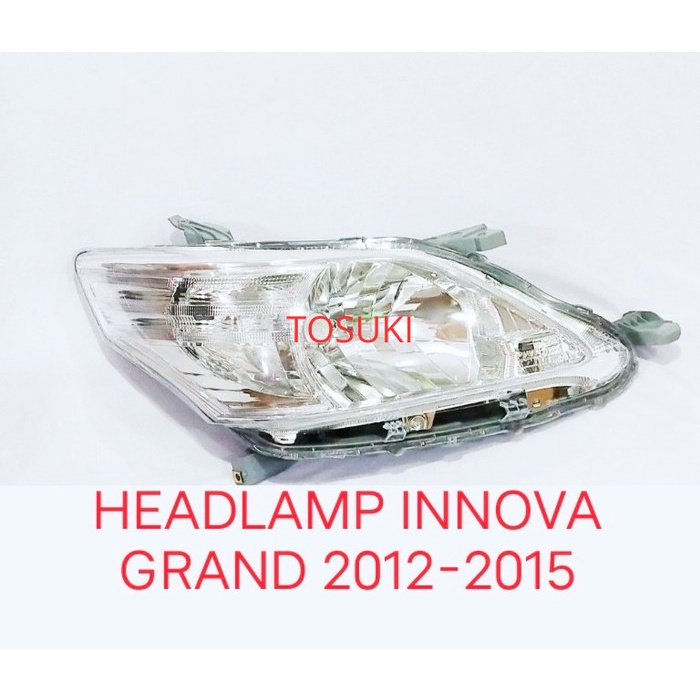 Headlamp Innova Grand 2012 2013 2014 2015 Head Lamp Inova Lampu Utama