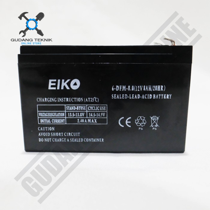 HOT SALE Baterai Aki 12 V 8 AH Sprayer Hama Elektrik EIKO