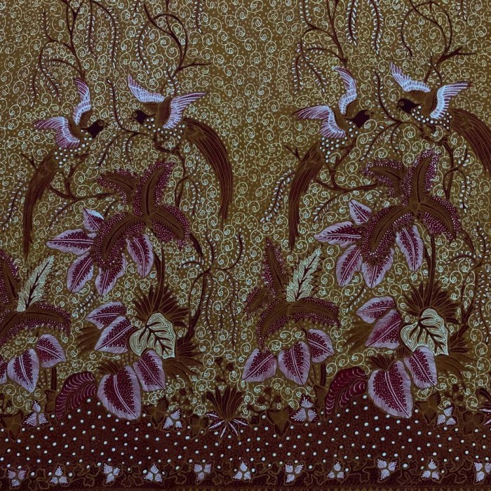 Kain Batik Tulis Wanita Bahan Lajuran 742K