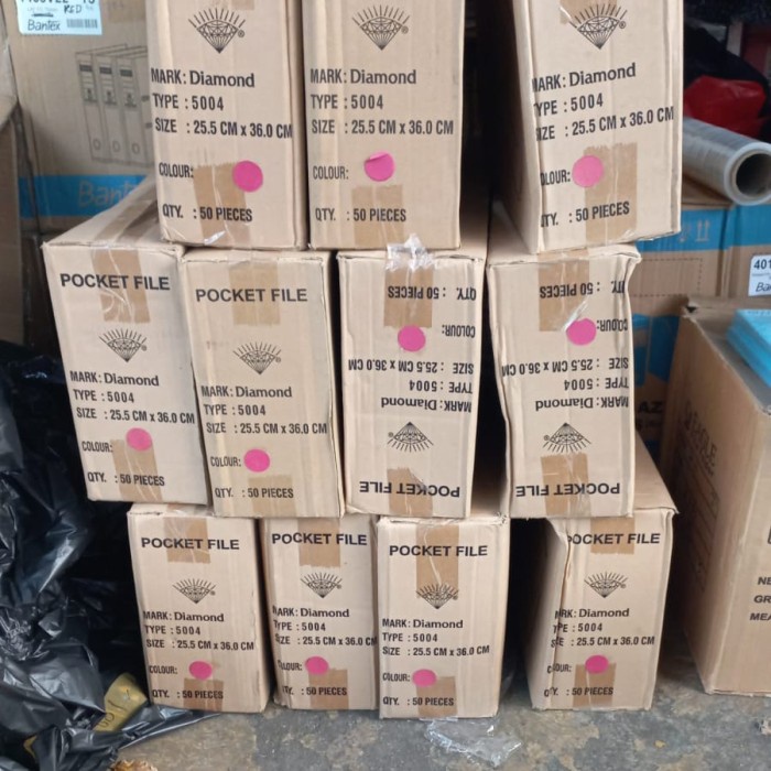 

Map Pocket File Diamond 5004 harga 1 dus isi 50 pcs harga promo