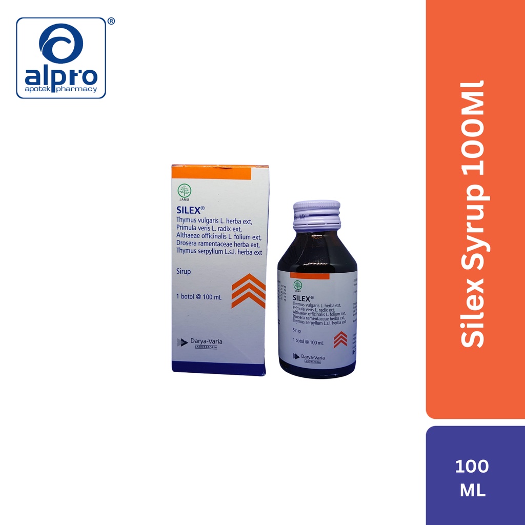 

Silex Sirup 100Ml / Batuk / Flu/Melegakkan Tenggorokan/Gatal Tenggorokan
