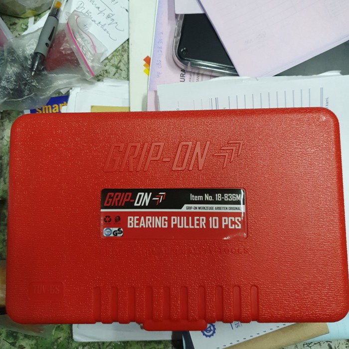 TERLARIS Treker Bearing Puller Set 10 Pcs Grip On / GRIP ON Treker Bearing Disassembler