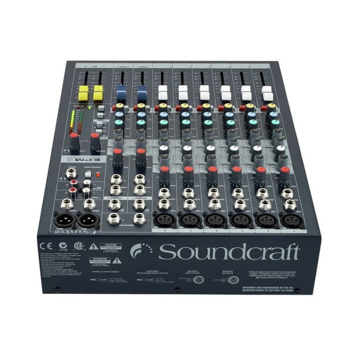 Mixer Soundcraft EPM6 6 Channel Original Garansi Resmi