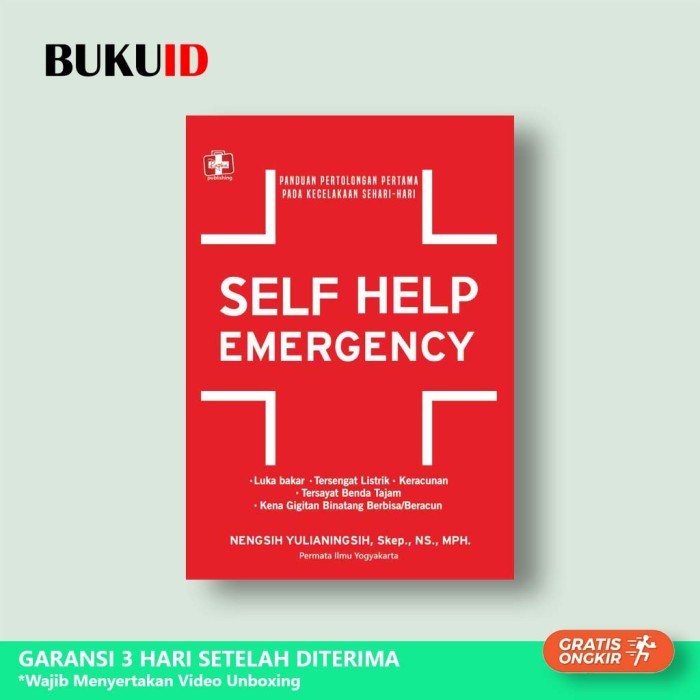

TERBARU! Buku Self Help Emergency