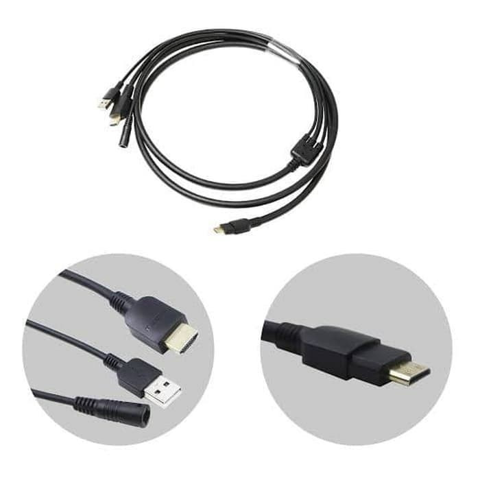 kabel 3 in 1 original Huion Kamvas pro 13 16 dan GT 156