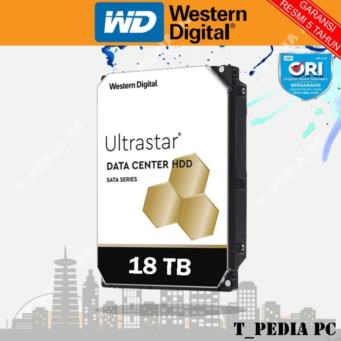 WD Ultrastar 18TB Data Center Drive ENTERPRISE 3.5"