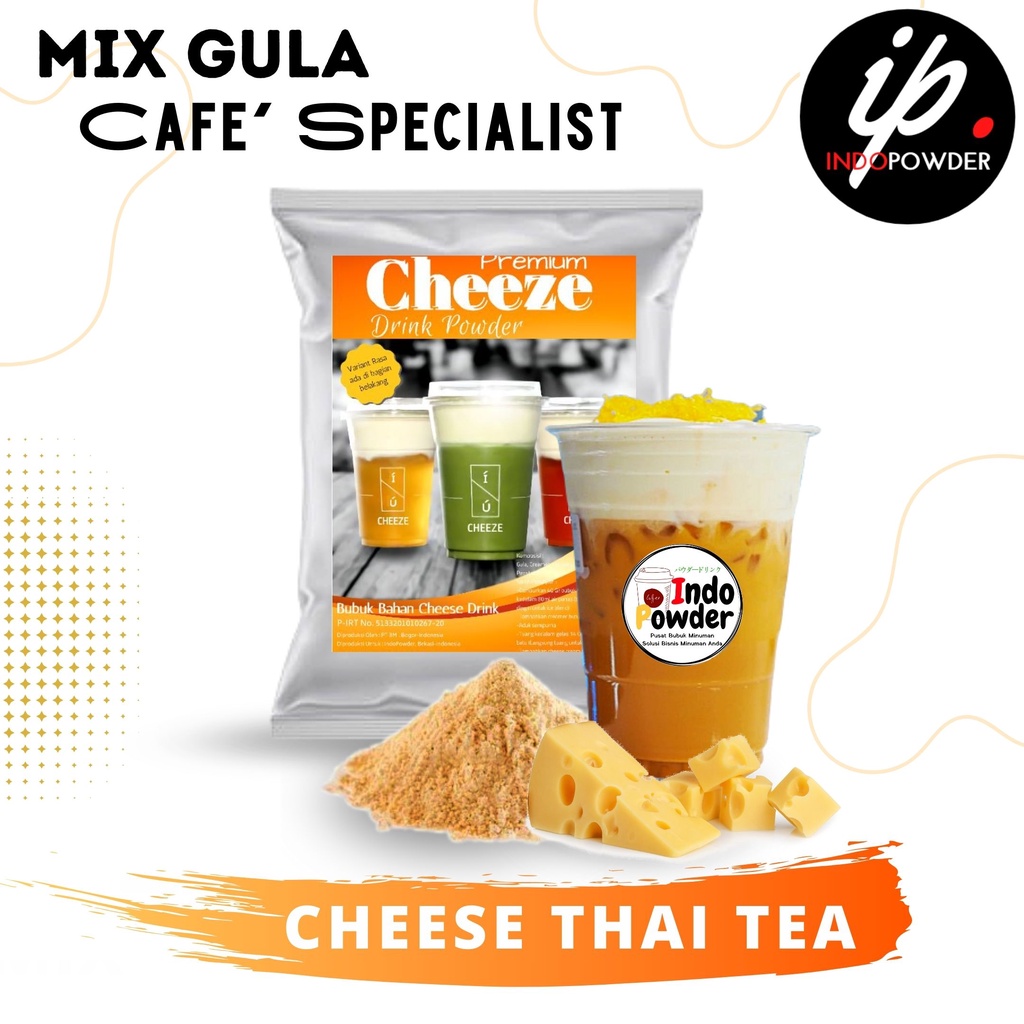 

IP Bogor - Bubuk Minuman Rasa CHEESE THAI TEA 1Kg Untuk Cafe, Waralaba dan Resto
